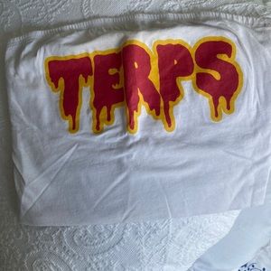 Tube top for UMD terms game day!